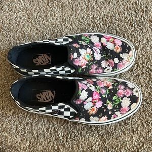 Floral Design Vans